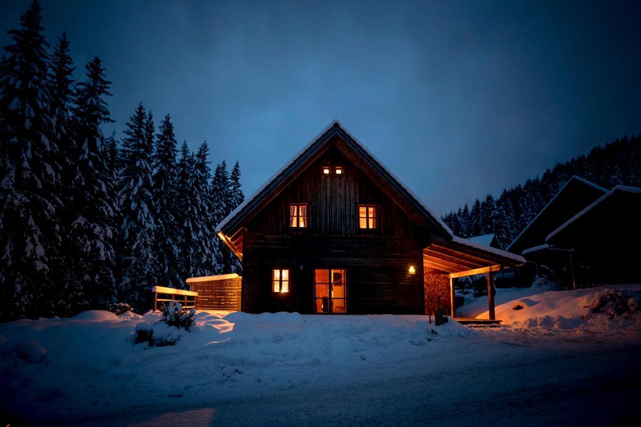 Naturpark Huette Mandl, Biobauernhof & Huettenurlaub ザンクト・ランブレヒット エクステリア 写真