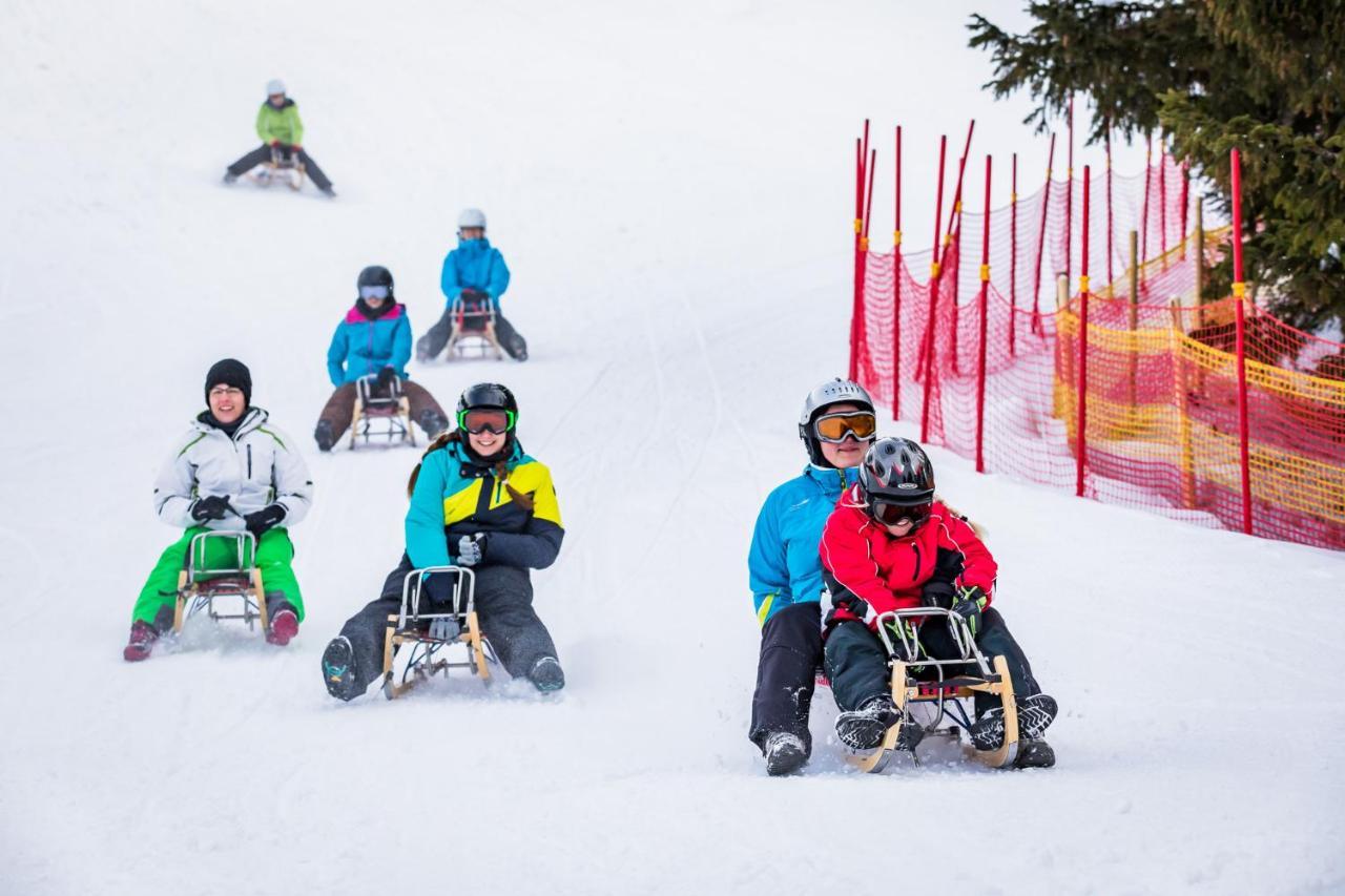 Naturpark Huette Mandl, Biobauernhof & Huettenurlaub ザンクト・ランブレヒット エクステリア 写真
