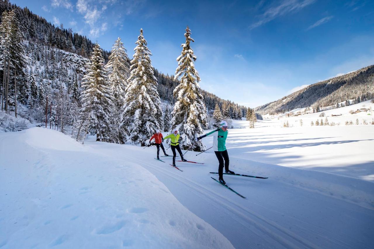 Naturpark Huette Mandl, Biobauernhof & Huettenurlaub ザンクト・ランブレヒット エクステリア 写真